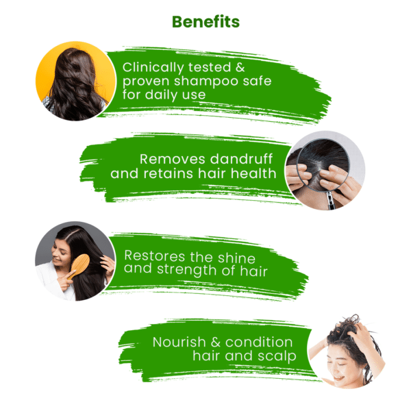 Benefits of daily use mild shampoo