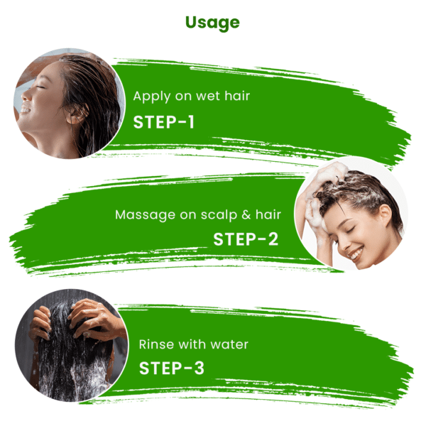how to use dheedhi daily shampoo