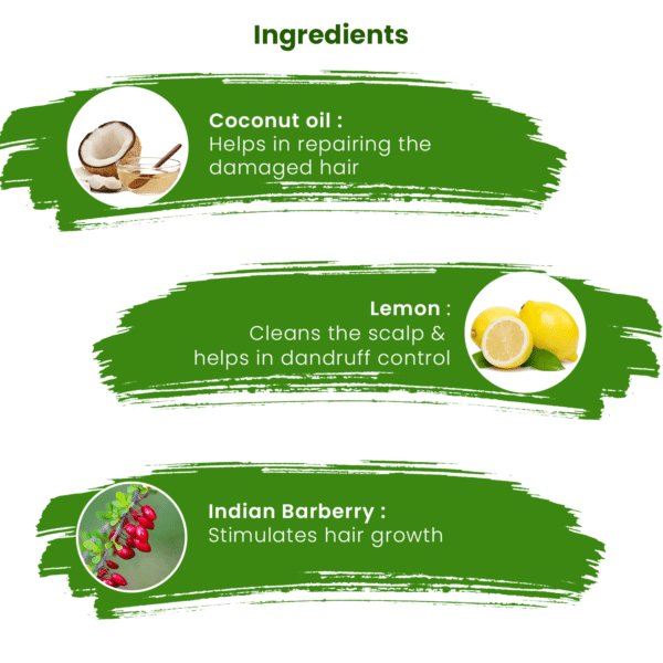 Dhathri anti dandruff oil ingredients