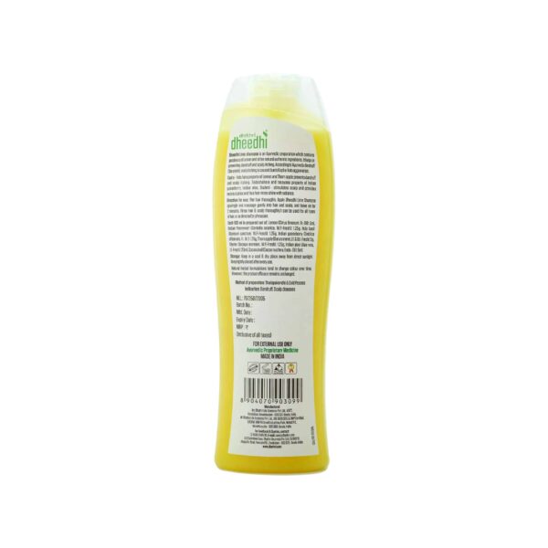 lime shampoo for itchy scalp