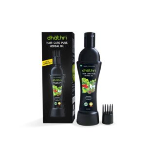 dhathri hair care plus herbal hair fall treatment oil