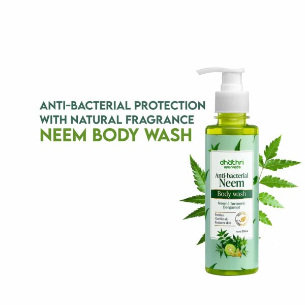 Neem body wash for skin protection