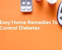 Easy Remedies to Control Diabetes