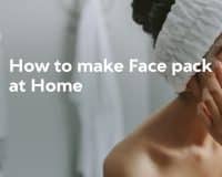 How to make face pack at home
