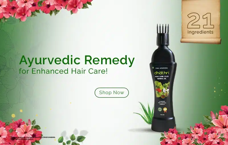 Dhathri hair care herbal oil Banner